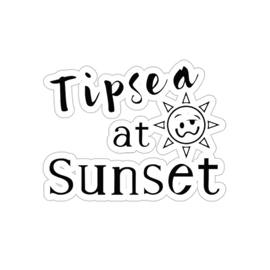 Tipsea at Sunset Sticker